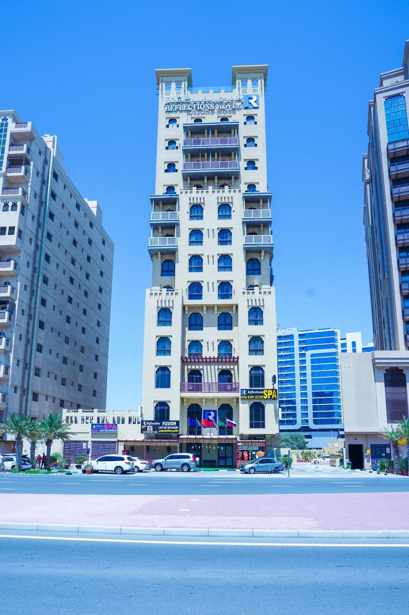 Palette Royal Reflections Hotel And Spa Dubai Exterior foto